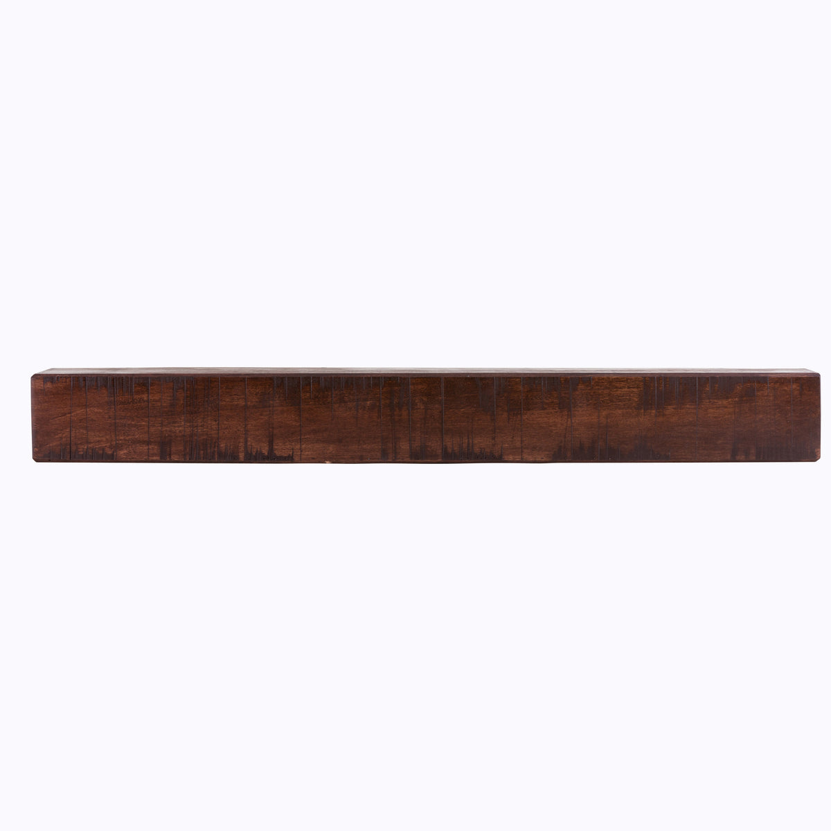 Rustic Poplar Fireplace Mantel Shelf