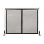 Samantha Iron Fireplace Screen 2 Door Design