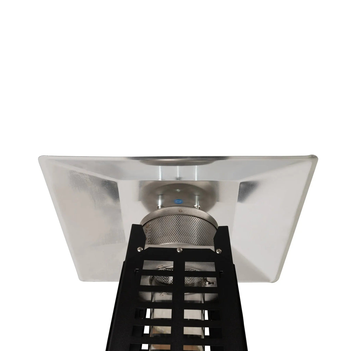 Modern Pyramid Flame Patio Heater, Black