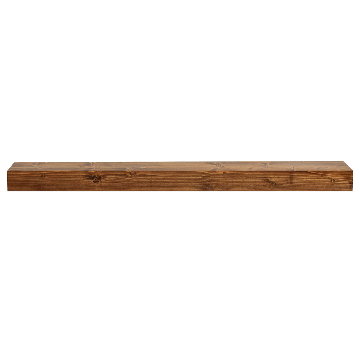 Smooth Solid Floating Timber Fireplace Mantel Shelf