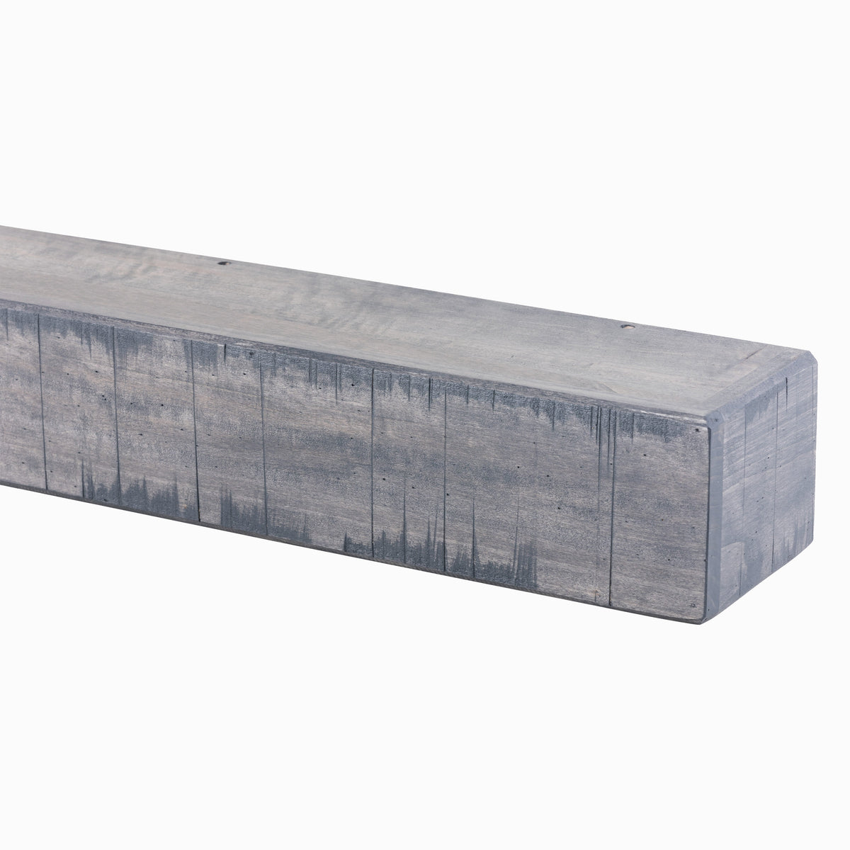 Rustic Poplar Fireplace Mantel Shelf