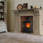 Emperador Light Brown Marble - Hand-carved Fireplace Surround