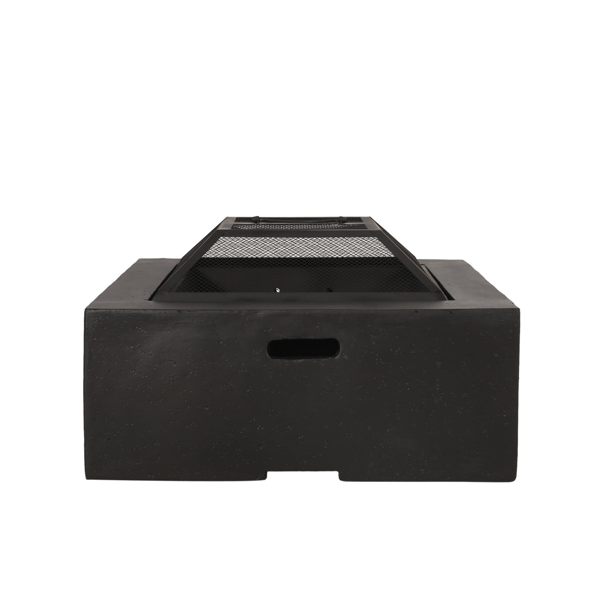 Outdoor 29" Square MgO Wood-Burning Fire Pit
